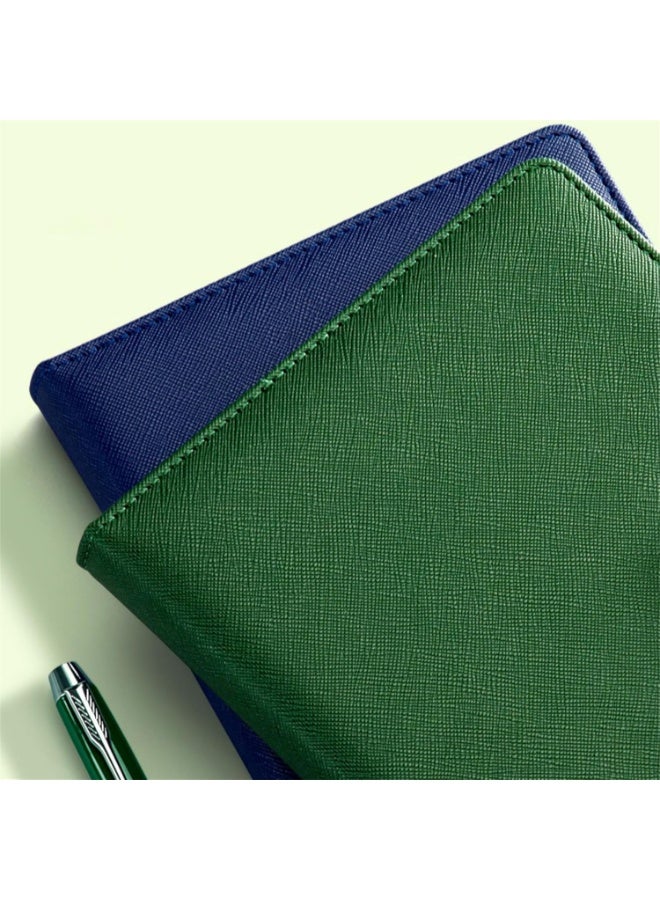 LYNLYN A5 Meeting Notebook Gift Box Set, PU Leather Business Notebook with Magnetic Closure, 200 Pages 80gsm Premium Paper, Includes Metal Executive Gel Pen and Refill, Lay-Flat Office Journal for Notes and Signatures - Image 3